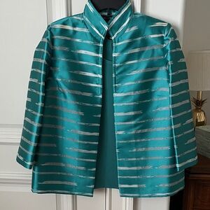 Misook jacket & sleeveless matching top